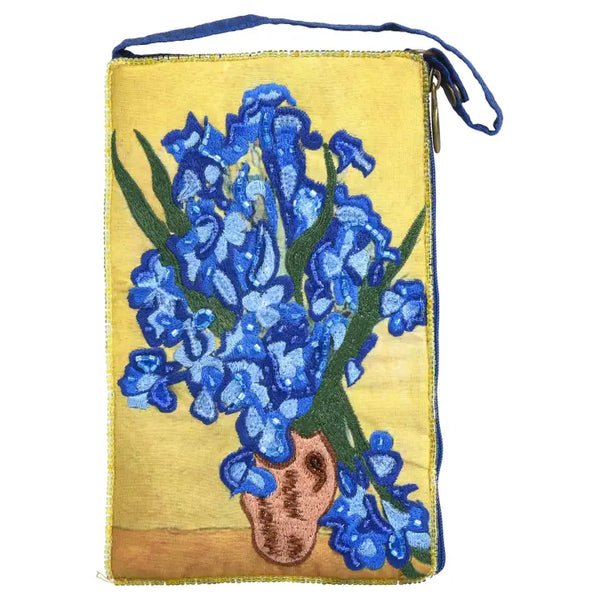 Bamboo Trading Company-Club Bag Iris Bouquet