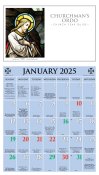 2025 Churchman's Ordo Wall Calendar: Church Year Guide