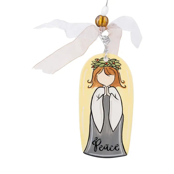 Glory Haus Peace Angel Flat Ornament 21153411