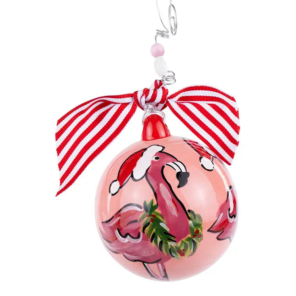 Glory Haus Christmas Flamingo Ornament 20163708