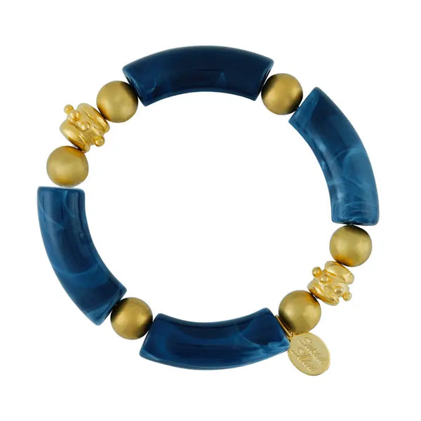 Susan Shaw Navy Charleston Bracelet 2560NV