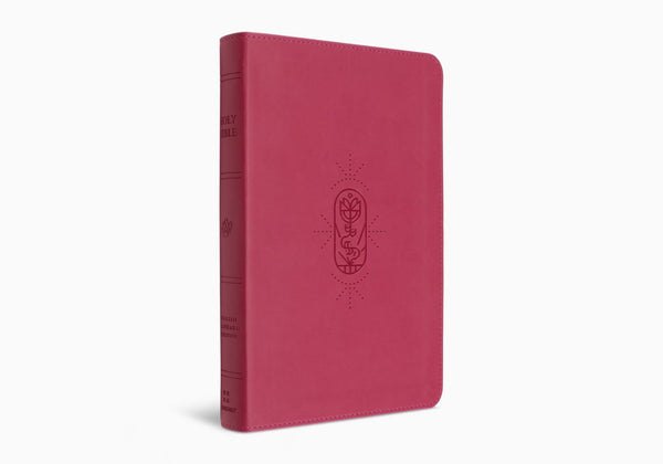 ESV Kid's Bible, Thinline, Red Letter, TruTone®, Berry, The True Vine Design, Color: Berry