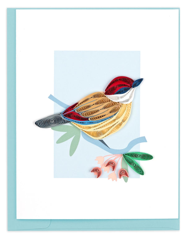 Quilling Card Decorative Birds, NC031A