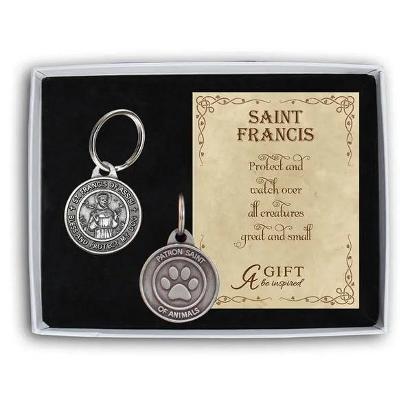 Abbey & CA Gift-St. Francis Pet Tag-PET107