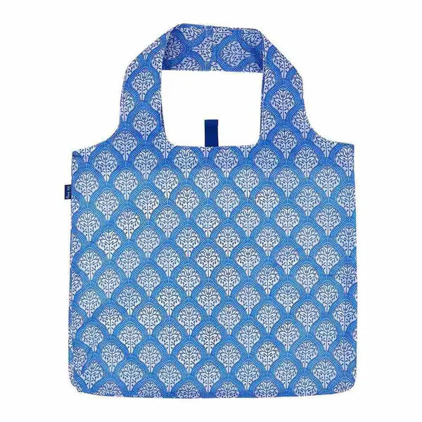 Rockflowerpaper  Fifer Blue Blu Bag Reusable Shopper Tote -SKU 39-2087