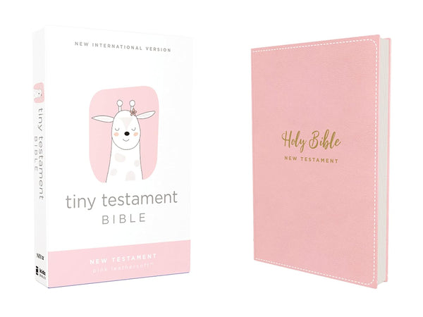 NIV, Tiny Testament Bible, New Testament, Leathersoft, Pink, Imitation Leather