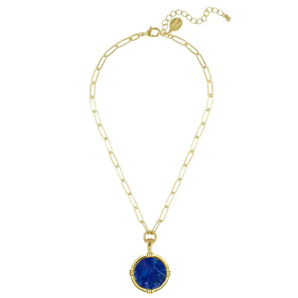 Susan Shaw Roma Necklace - Blue Lapis 3186BL