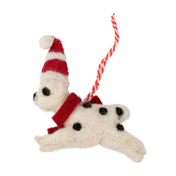 Ten Thousand Villages Christmas Puppy Ornament 6803350