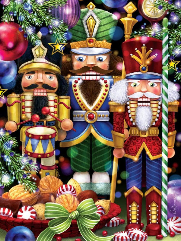 VC Three Nutcrackers Christmas Jigsaw Puzzle 550 Piece VC1123