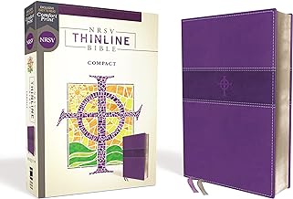 NRSV Thinline Bible: Compact-Purple