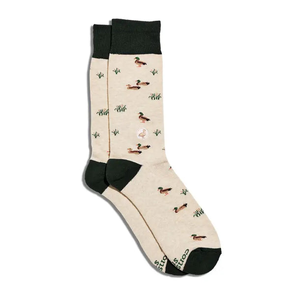 Conscious Step Socks That Protect Ducks |MEDIUM| Crew, MPRK015