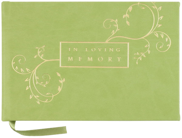 In Loving Memory Guest Book (Memorial Book, Funeral Book) Hardcover