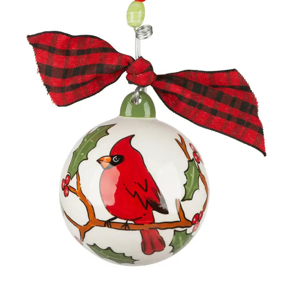 Glory Haus Red Bird Ornament 20120013