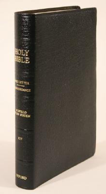 Oxford Old Scofield Study Bible, Black Bonded Leather