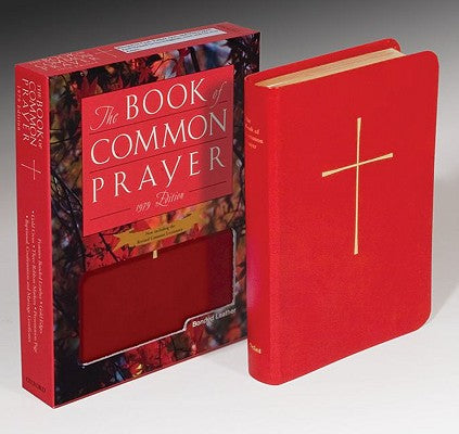 Oxford Book of Common Prayer Red Bonded Leather