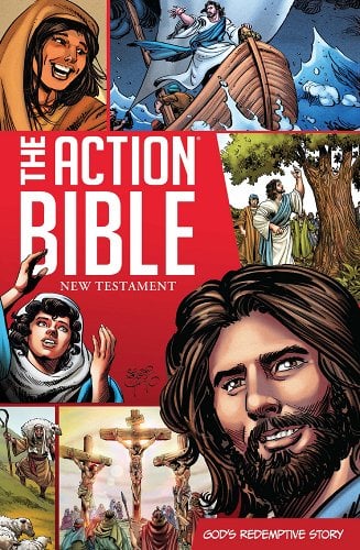 The Action Bible New Testament: God's Redemptive Story (Revised, Expanded)