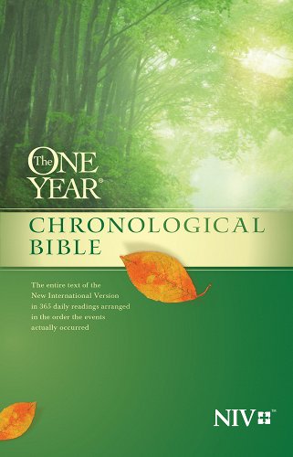 One Year Chronological Bible-NIV-Green