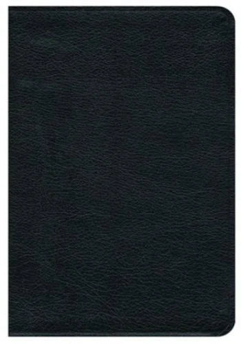 NRSV Leather Bible, Black Bonded Leather