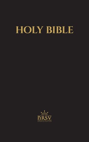 NRSV Pew Edition Bible, Black hardcover