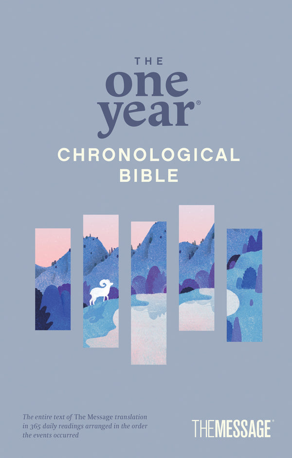 The One Year Chronological Bible the Message (Softcover)