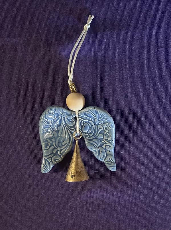 Clay Angel Ornaments