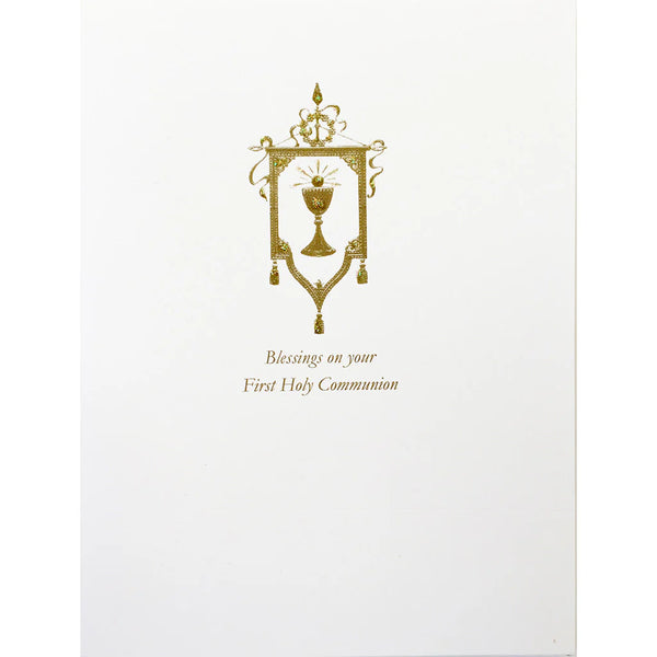 Blessings on your First Holy Communion-Card