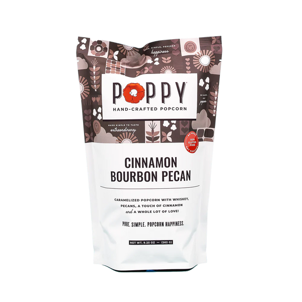 Poppy Popcorn Cinnamon Bourbon Peacon