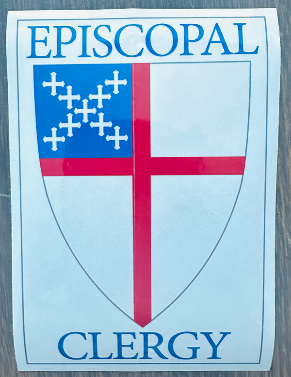 Episcopal Clergy stickers