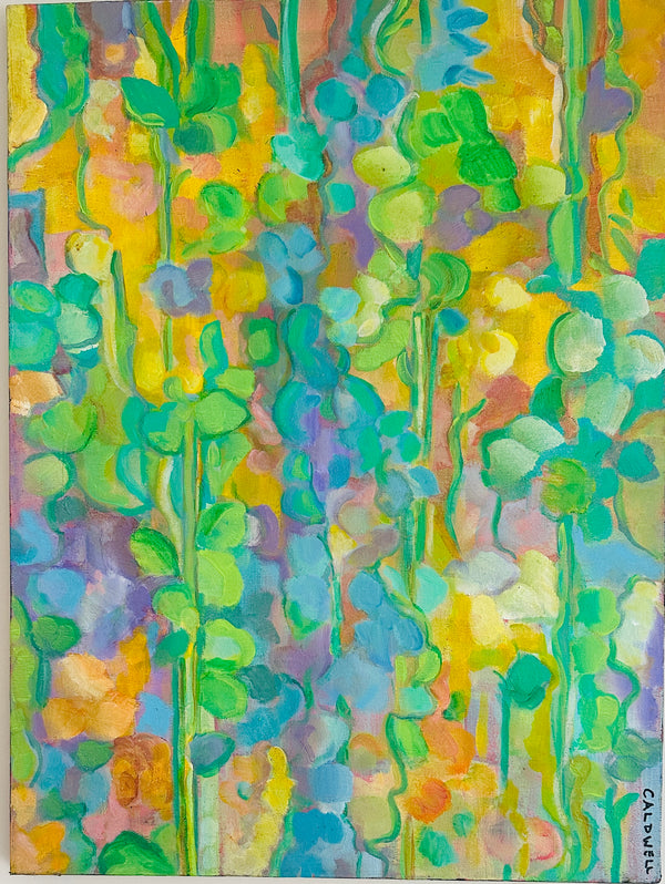 Jean Dodd Abstract Floral #7