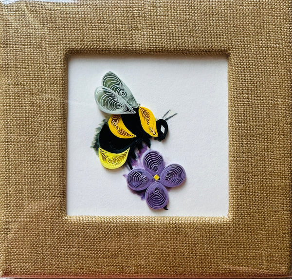 Quilling Card Bumble Bee Sticky note cover GNB440