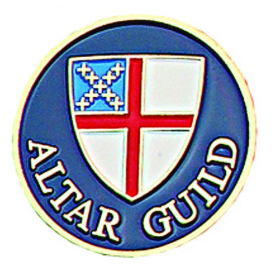 TSG Episcopal Shield Altar Guild Pin