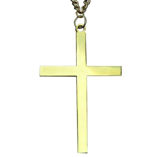 Terra Sancta Guild  Gold Plated Latin Cross 1 1/2"
