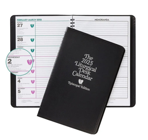 2025 Franklin X McCormick Episcopal Desk Calendar