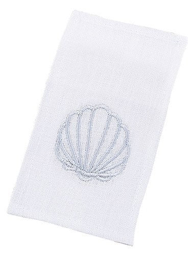 Keepsake Linen baptismal shell towel