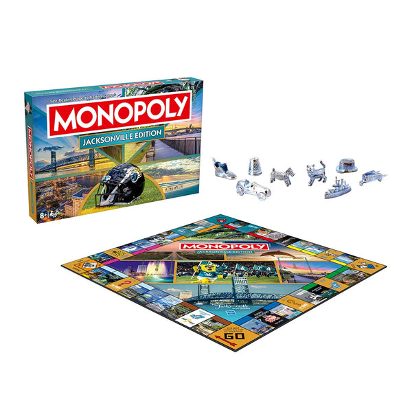 Jacksonville, FL Monopoly Board Game- Item Code:  885996006799
