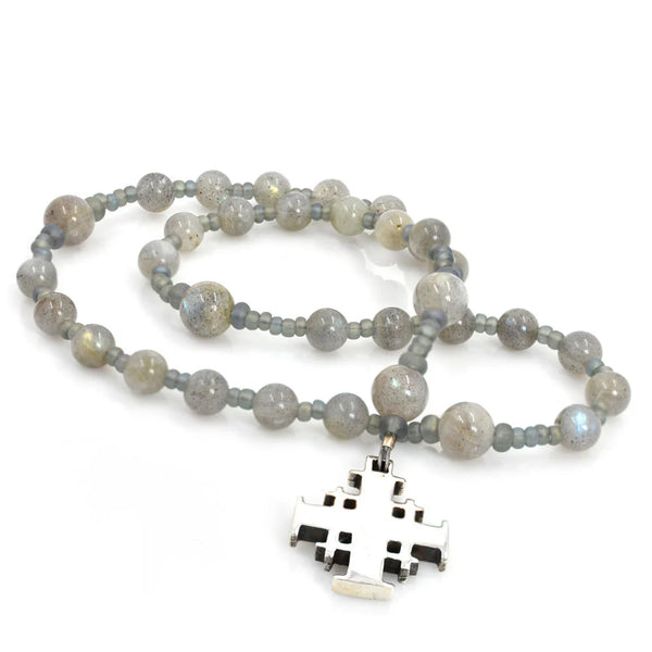 Full Circle Beads Labradorite 33-bead Prayer Beads LB1060