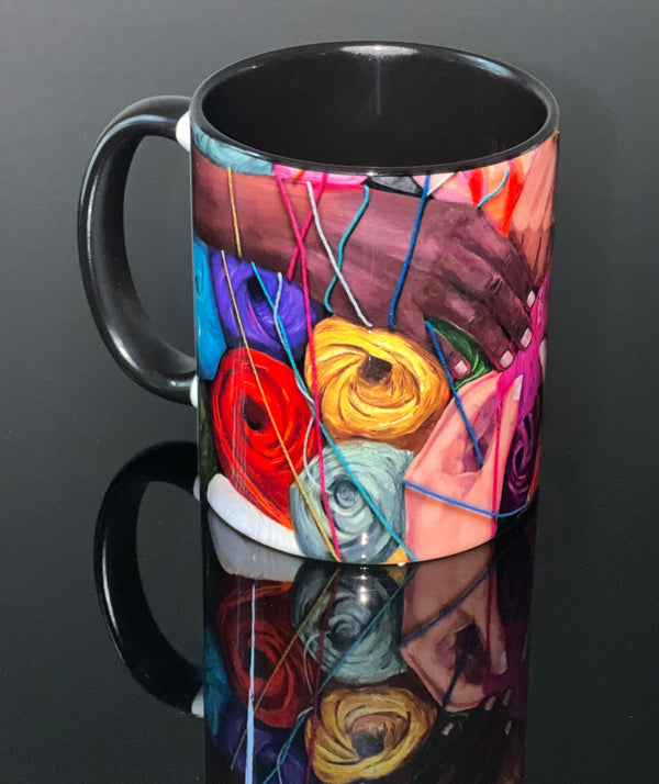 Dima Kroma: "Community Threads" Mug