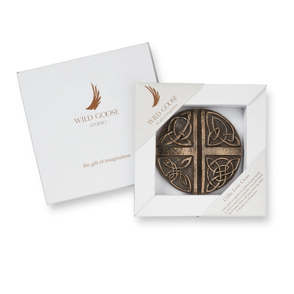 Wild Goose Studio Celtic Love Cross