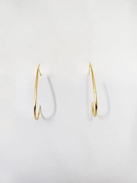 BraveWorks (Supply Diva) Christina Earrings, Broze metal plated in 14K Gold