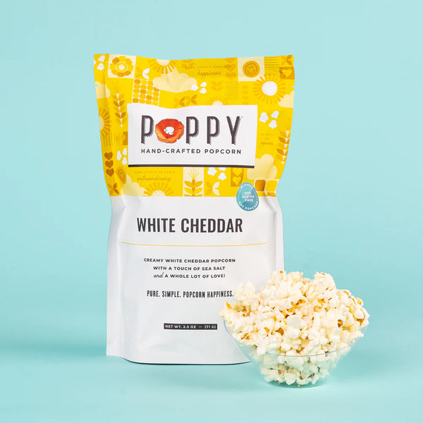 Poppy Popcorn White Cheddar