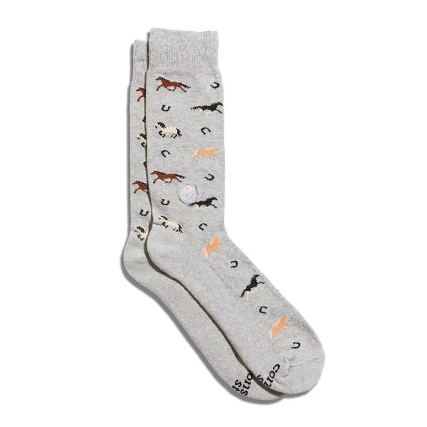Conscious Step Socks That Save Horses |LARGE| MLHRS001