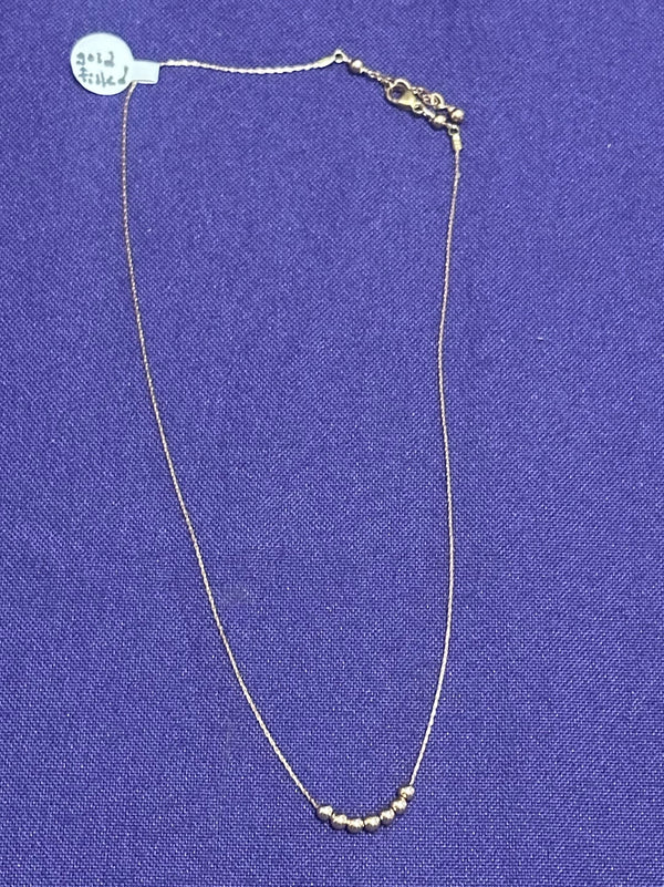Drema Farmer-gold filled necklace with beads