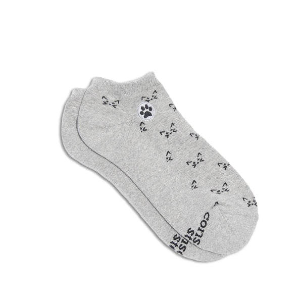 CONSCIOUS STEP Ankle Socks that Save Cats - SMALL ASCAT001