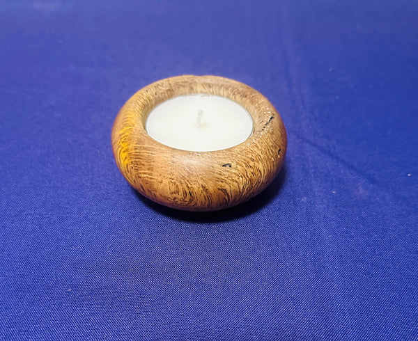 Daniel Callahan: Small handmade wooden candle holder