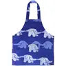 Global Mamas-Apron Kids: Elephants - Blue-SKU: 45030071