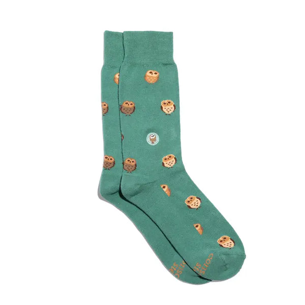 CS Ankle socks that protect owls | LARGE | MLPRK006