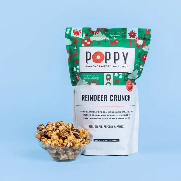 Poppy Reindeer Crunch Popcorn