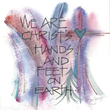 Credo Designs Christ's Hands and Feet Magnet-SKU MAG-CHF