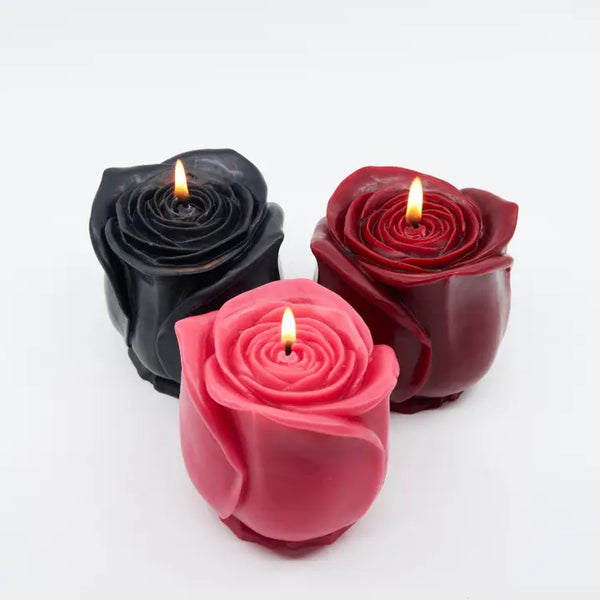 Sunbeam Beeswax Petite Rose Candles