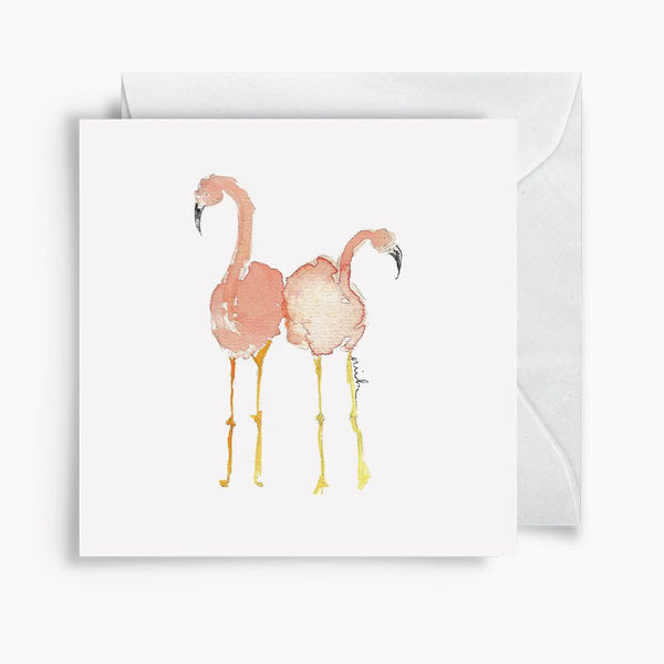 Anne Neilson Home Flamingo Enclosure Cards